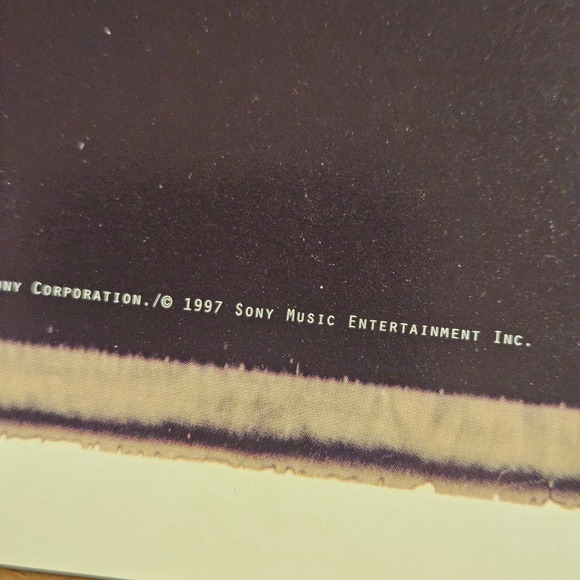 Ottmar Liebert Leaning Into The Night 12x24 Double Sided Promo Poster VTG 1997 - Picture 3 of 5